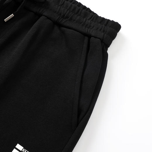 gxgjeans 男装男士休闲裤25秋款日常通勤运动户外系带束脚裤简约青少年卫裤K&C 商品图3