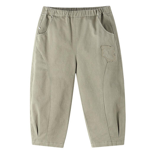 【实体店同款】男童全腰梭织长裤春季新款安奈儿童装XB616088 商品图5