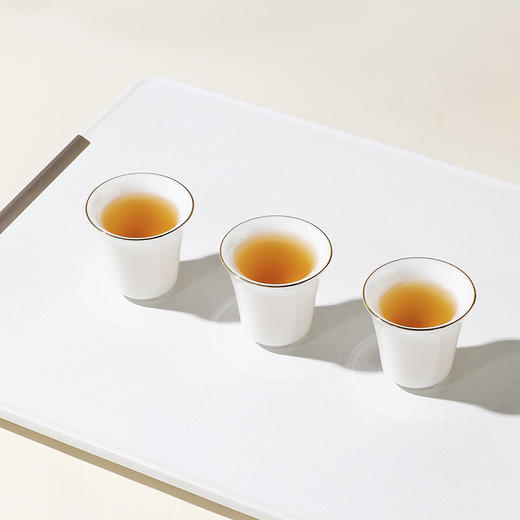 小罐茶园·描金盖碗套组 （盖碗约170ml、公道杯约200ml、品茗杯约50ml）【现货】 商品图9