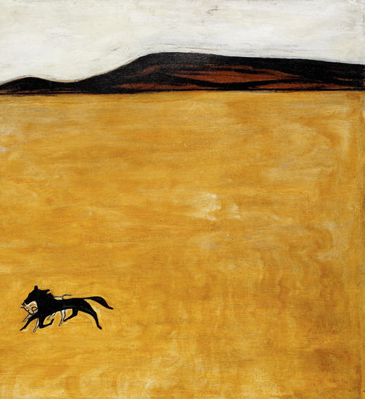 独角鹿西洋古董2017年中国台湾国立历史博物馆授权制作出品著名旅法艺术家常玉签名创作限量版画作品《马》 商品图4