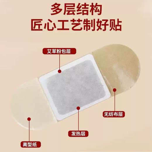 海氏海诺艾灸贴    热敷贴自发热艾草贴加热腰腹艾叶贴清湿贴独立装3.261 商品图1