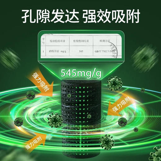 希望树 强效除醛变色炭包1kg/盒（10包）） 高碘值活性炭 4.0升级版 商品图1