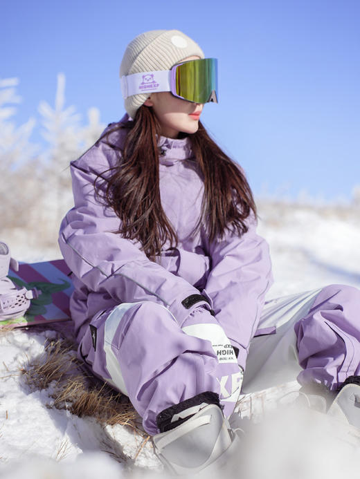 至高滑雪服套装女款单双板雪服防水加厚2025新款专业滑雪衣裤套装 商品图8