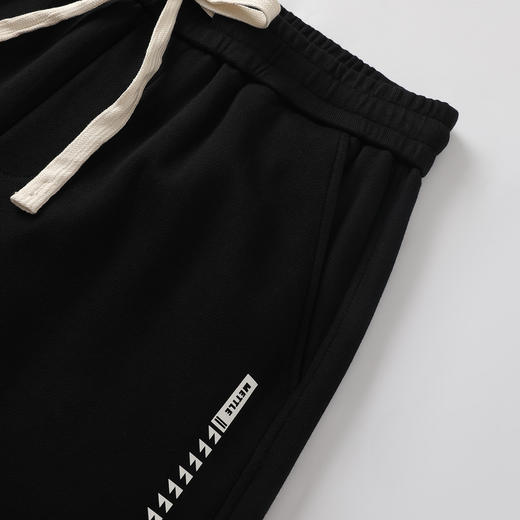 gxgjeans 男装男士卫裤25秋款日常简约百搭运动休闲裤校园通勤青少年束脚裤男K&C 商品图3