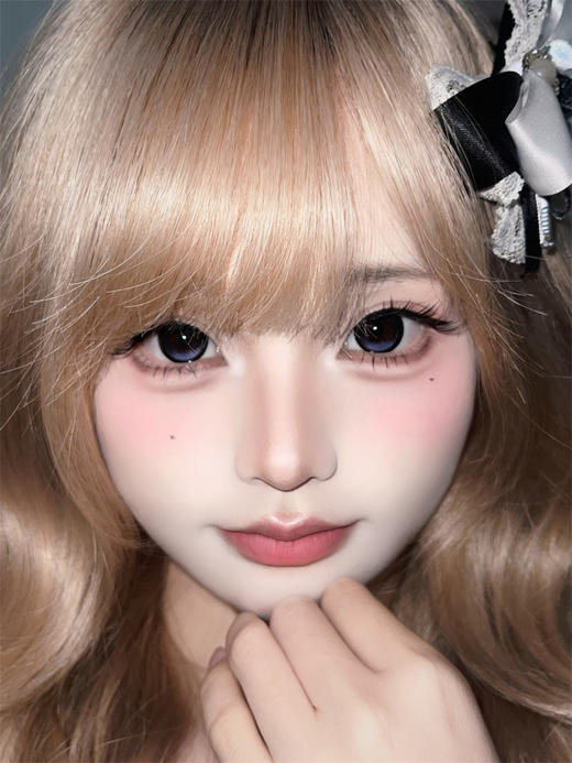 Supercolor 无畏射手 半年抛直径14.5mm日常美瞳 蓝色 商品图0