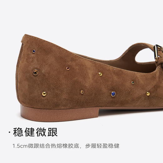 星期六26春新款彩钉镂空一字玛丽珍SSE1111067 商品图13