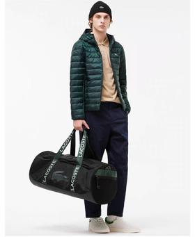 【6折】5楼LACOSTE法国鳄鱼男装冬季时尚保暖舒适连帽棉服外套|BH7228-98-YZP吊牌价2490惊爆价1490