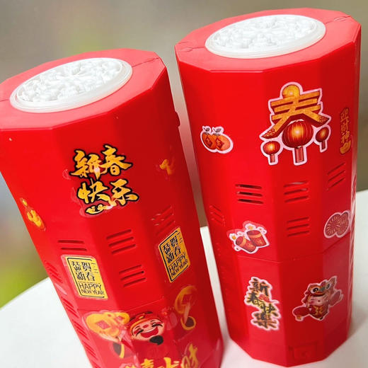 【不打烊的产品】【2个泡泡机 赠10包泡泡液+贴纸】火爆年货~20孔烟花泡泡机 商品图8