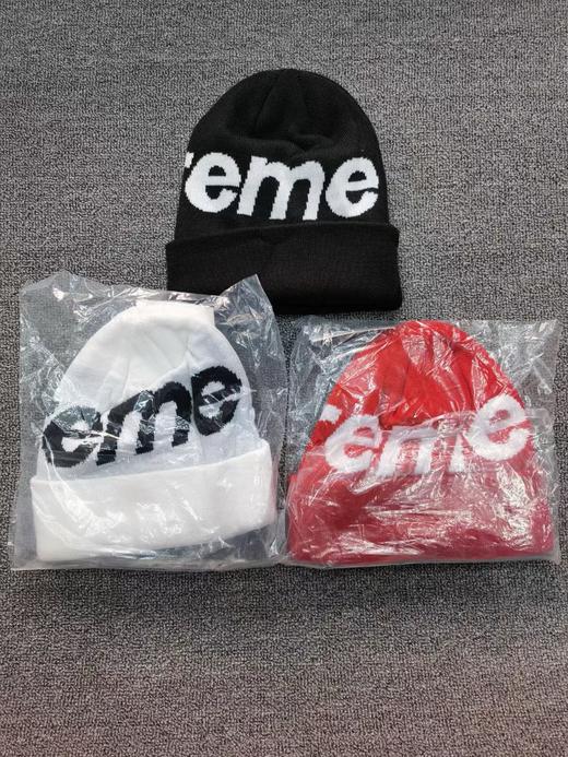 撞色SLOGO冷帽针织帽毛线帽潮！男女同款 商品图0