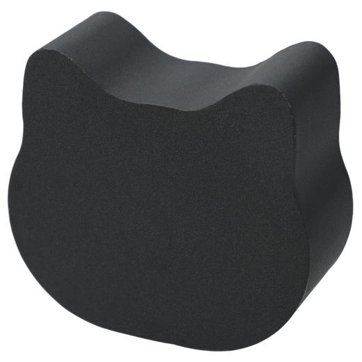 可爱卡通电子闹钟电子温度时间显示LED座钟 黑猫 小肥啾 商品图2