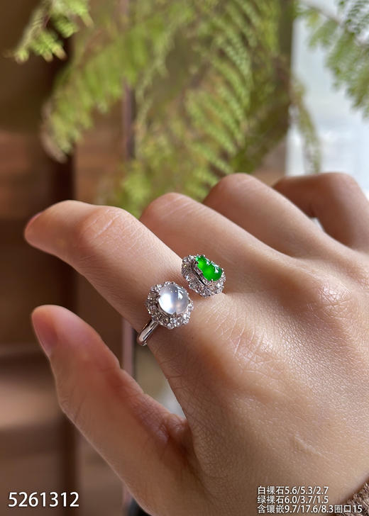 5261312，蛋面戒指。具体价格微信咨询 商品图4