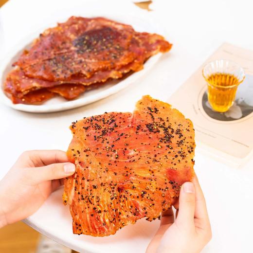 现做现发7-10天发！【独家定制·现烤果木炭猪肉脯】年货节活动‼️99元5袋！前200名+0.99元可换购1袋！ 商品图8