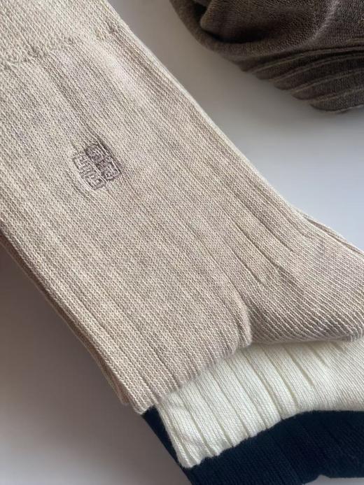 出口订单余！日本小众纪f希纯色袜子（5双装） 商品图9