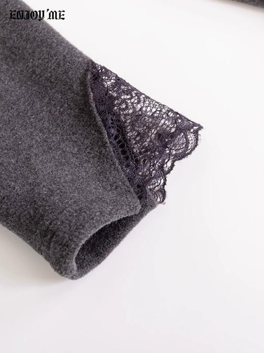 【门店同款】ENJOY冬季“暖冬软糖”领口镂空收腰上衣 168795919 商品图4