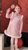 粉绒连衣裙 商品缩略图4