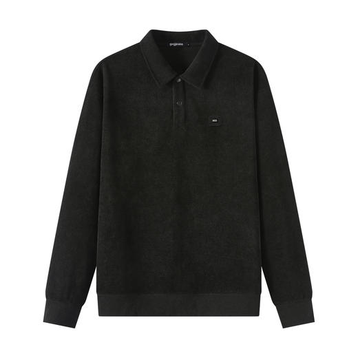 gxgjeans 男装男士长袖POLO衫25秋款多色可选叠穿内搭宽松青少年打底衫K&C 商品图3