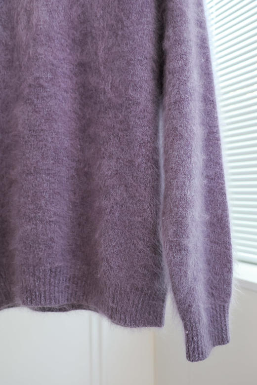 紫薯糕|简约慵懒拉绒羊毛衣 商品图2