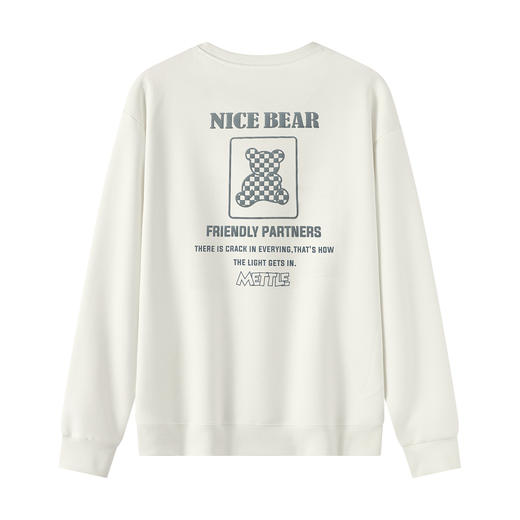 gxgjeans 男装亲肤透气25秋款百搭休闲显瘦男士圆领卫衣潮流印花打底必备上衣K&C 商品图7