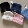 F011318KARINA同款纯色百搭保暖针织猫耳帽毛线帽冬季 商品缩略图6