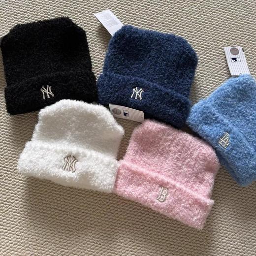 F011318KARINA同款纯色百搭保暖针织猫耳帽毛线帽冬季 商品图6