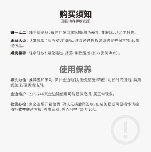 品牌直发 Meissen 蓝洋葱新剪裁咖啡杯碟  杯180mLx1+碟14cmx1 商品图4