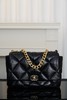 CHANEL香奈儿 19Bag 系列翻盖双链条 羊皮 单肩斜挎包 （大中小号）（LZ*MM） 商品缩略图0