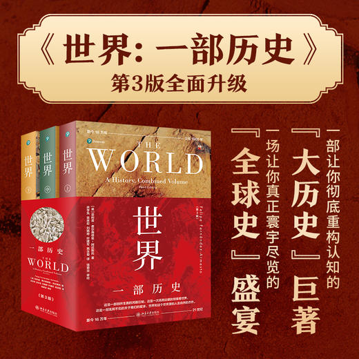 世界：一部历史(第3版)（英）菲利普·费尔南德兹-阿迈斯托 著  庆学先 等 译  钱乘旦 审校 北京大学出版社 商品图1