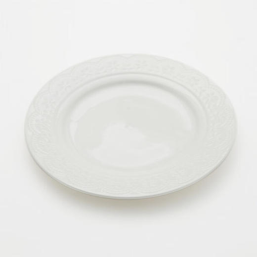家用圆盘汤盘饭盘子寸碟子餐具 浮雕蕾丝系列 商品图0