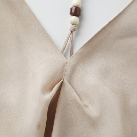 ROMI STUDIO“悠然夏日”真丝混纺植物染印花吊带连衣裙 RWCRLJ2710 商品图2