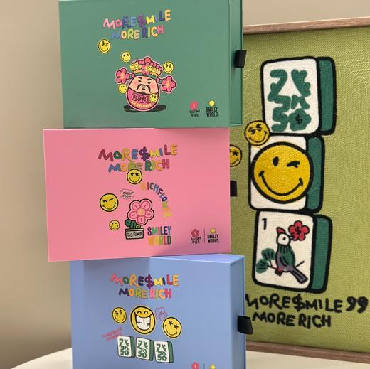 【法国Smiley经典笑脸IP“有钱花”家居好物】擦手巾、地垫、香挂、抱枕、挂画、盖毯 商品图4