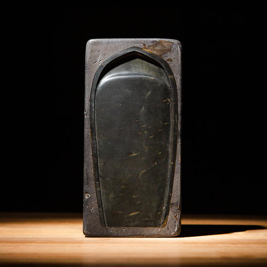 北齐“吉利”古砖制砚（砚堂镶嵌金星歙石） 商品图9