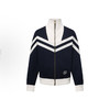 L-C 蓝白针织夹克外套 商品缩略图0