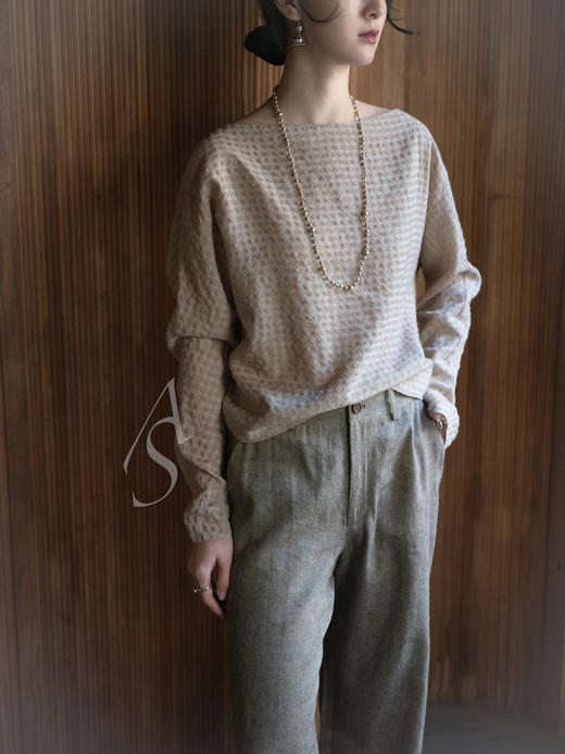 Jai 月桂绿瓦伦西亚羊毛亚麻长裤 商品图3