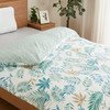 宿舍家用床上用品纯棉枕套被套床笠 叶子 商品缩略图3
