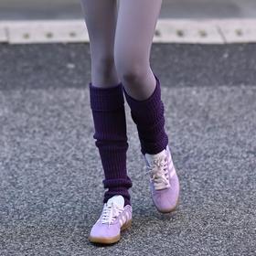 【秋冬时尚叠穿单品】中筒瑜伽袜女时尚潮流百搭条纹学院风袜子 点胶防滑袜底跳操运动袜子