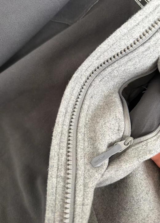 F011314男女刺绣羊毛外套夹克连帽保暖冲锋衣羊绒软壳抓绒上衣 商品图14