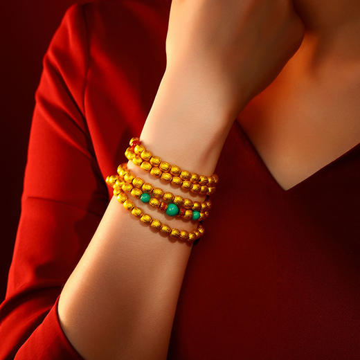 宫匠造办 五线菩提手串 长款 商品图3