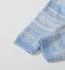 F011305女士雪花提花撞色费尔岛针织纽扣开衫外套 商品缩略图13