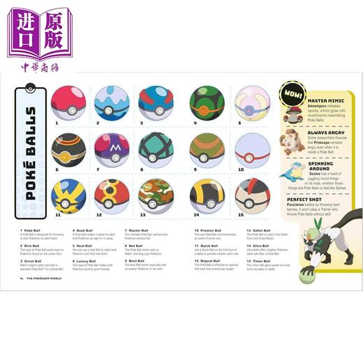 【中商原版】宝可梦知识大全 Pokemon Big Book of Facts 英文原版 Simon Beecroft 宝可梦 图鉴 指南 商品图1