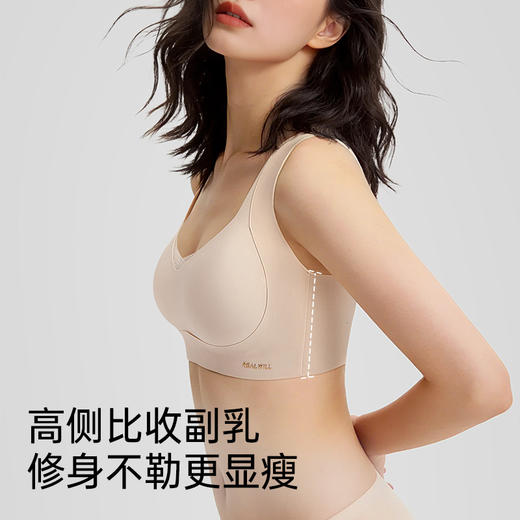💗A1-【小提拉A-C杯】【小提拉系列】【蜜桃微聚】【高弹莱卡运动级别面料】润微小胸聚拢提拉内衣文胸【不显小，有大胸显小需求别买~】  小提拉 商品图4