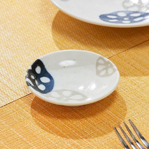 厨房日式超轻量餐具微波炉洗碗机适用 缤纷 双色莲藕 商品图0