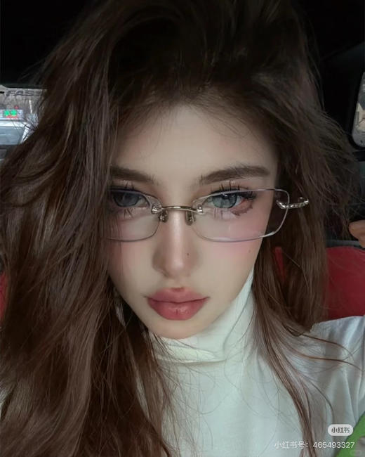 超轻纯钛无框镜架太阳镜墨镜 商品图4