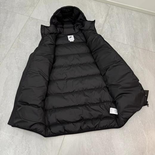 F011328冬季运动系列中长款连帽鸭绒羽绒服男女同款 商品图5