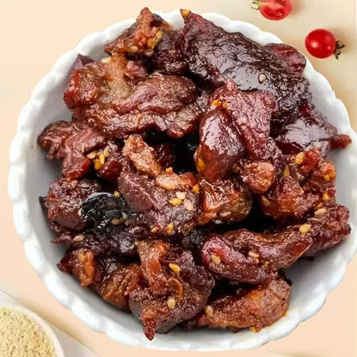 【内蒙特产❗️香辣/孜然/五香味牛肉筋】甄选品质原料制作，肉质紧实，鲜香有嚼劲！三种口味任你选！即食风干牛肉零食，方便速食牛肉干休闲食品L 商品图3