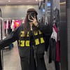 NC棒球领撞色贴字母夹棉外套51117（黑）冬季254030140321 商品缩略图0