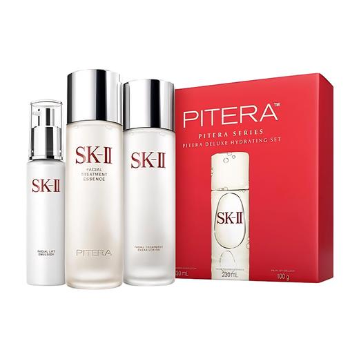 优选丨送礼袋【顺丰直发】SK-II多方位三件套盒（神仙水230ml+清莹露230ml+乳液100ml） 商品图7