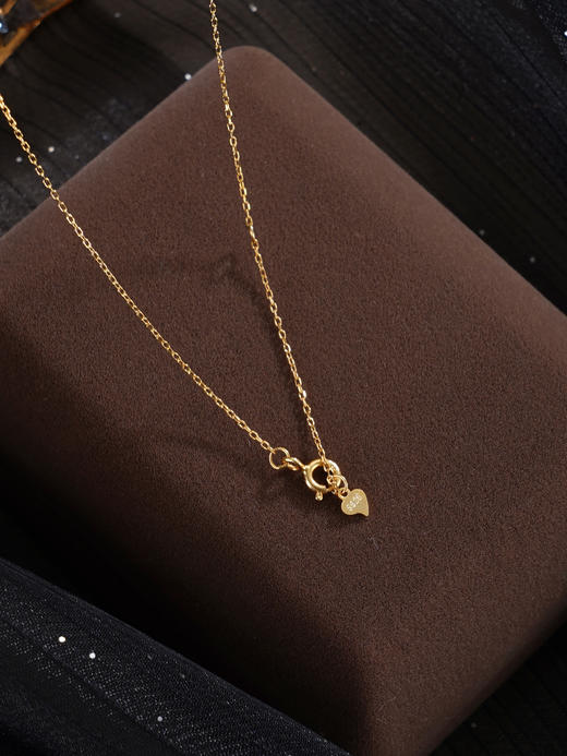 子佩集【爱意无垠】银S925珍珠惜王妃套链【HJYTL010】9.2mm珠镀金8字金色珠吊球2601 商品图6