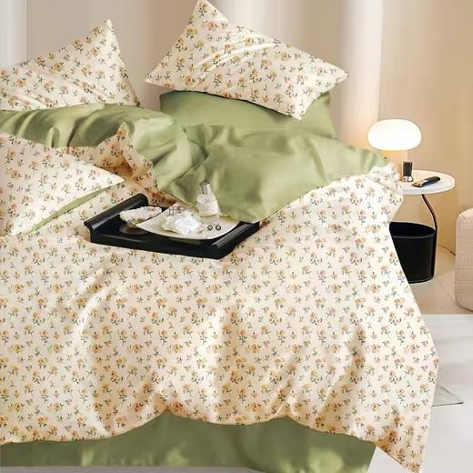特价5折秒杀！！2025升级新款松植屋-暖呼呼精梳磨毛磨绒棉四件套 200*230cm 高克重加密加厚款/特价秒杀不支持退换 商品图4