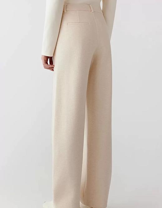 113-3 大爆款 纯圆正 小禾 侧缝前移 显瘦保暖 牦牛绒直筒长裤 商品图2