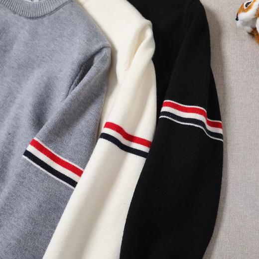 F011301秋冬单品极简基础款男士通勤圆领针织衫毛衣 商品图4